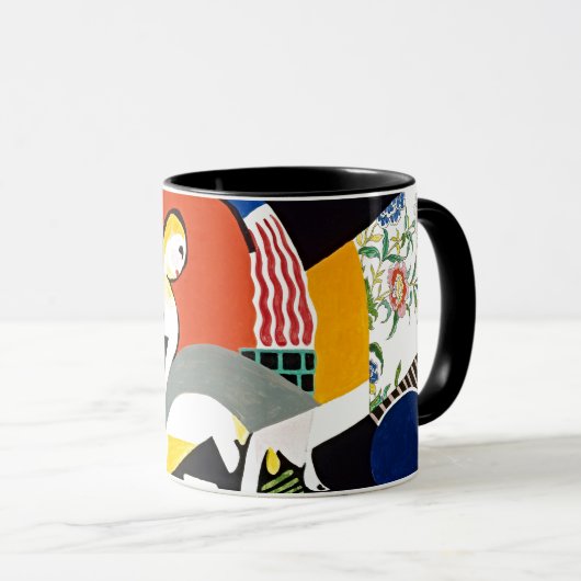 The Thundershower Modern Art Mug Tasse (VorderseiteRechts)