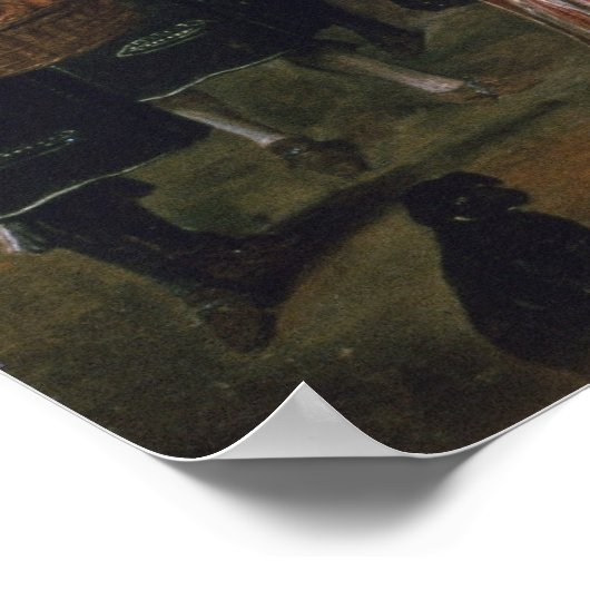 The Tichborne Dole, 1671 Poster (Ecke)