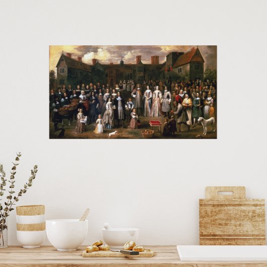 The Tichborne Dole, 1671 Poster (Küche)