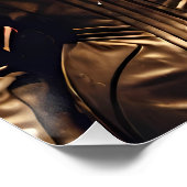 The Tiffany Twisted Twins - Ken Gage Surreal Art Poster (Ecke)