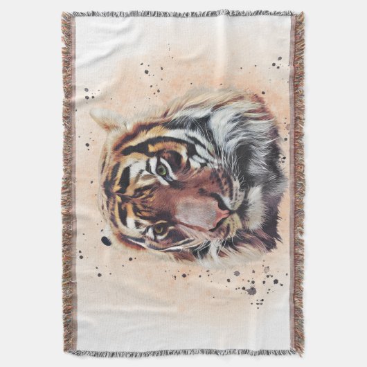 The Tiger Decke (Vorderseite Vertikal)