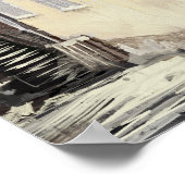 The Tiger Inn, Turnditch - Winterposter Poster (Ecke)