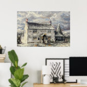 The Tiger Inn, Turnditch - Winterposter Poster (Heimbüro)
