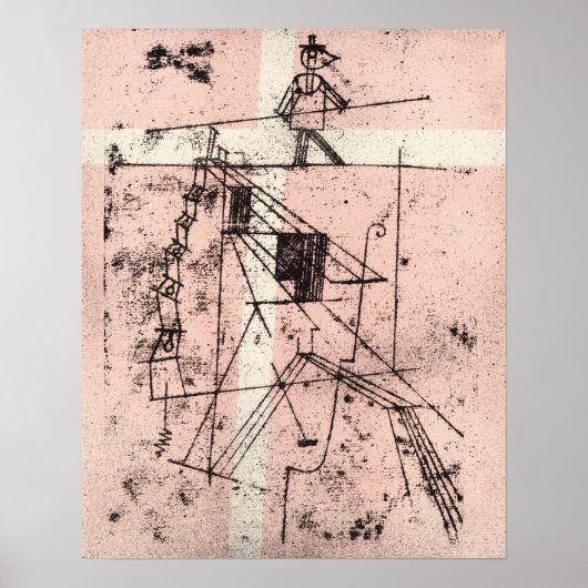 The Tight Rope Walker (Seiltänzer) (1923) von Paul Poster (Vorne)