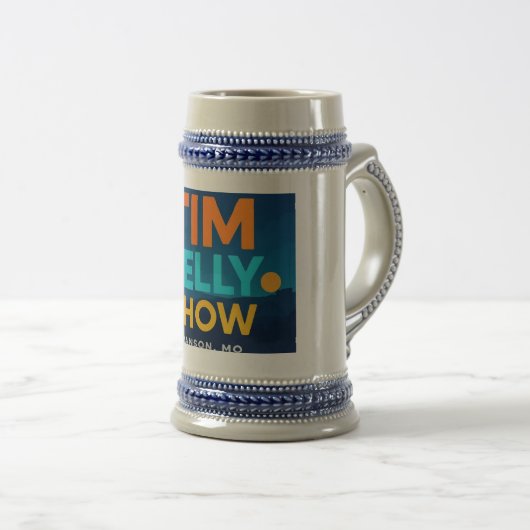 The Tim Kelly Show Beer Stein Bierglas (VorderseiteRechts)