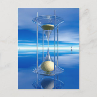 The time and the space postkarte