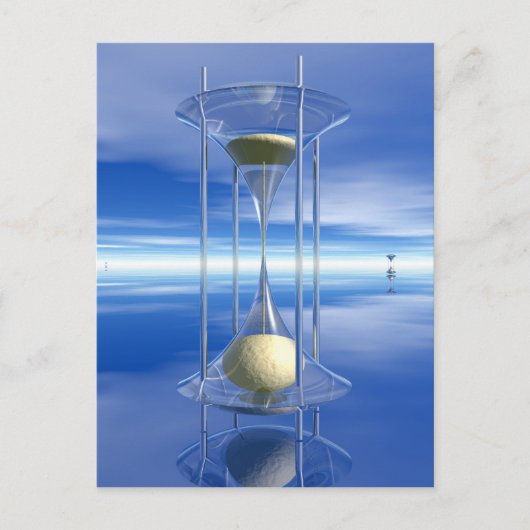 The time and the space postkarte (Vorderseite)