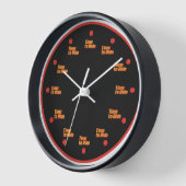 The time to ride Clock Uhr (Winkel)