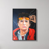 The Time Traveller Painting by Alfred Fox Leinwanddruck (Vorderseite)