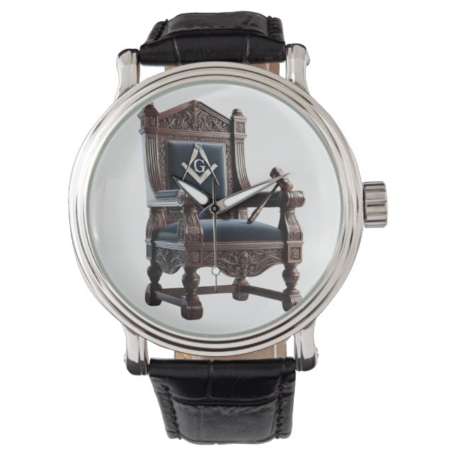 The Timekeeper: Ehre das Handwerk mit jeder Sekund Armbanduhr (Vorderseite)