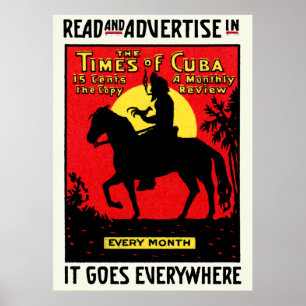 The Times 1920 von Kuba Poster
