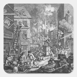 The Times, Blatt I, 1762 Quadratischer Aufkleber