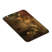 "The Tohunga-ta-moko at Work" - G. Lindauer Magnet (Rechte Seite)