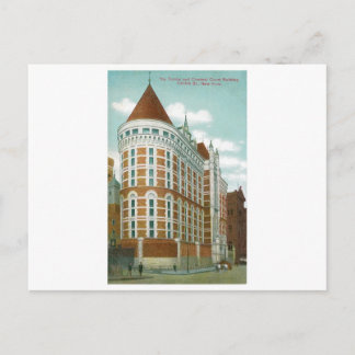 The Tombs and Criminal Court Gebäude, NY Postkarte