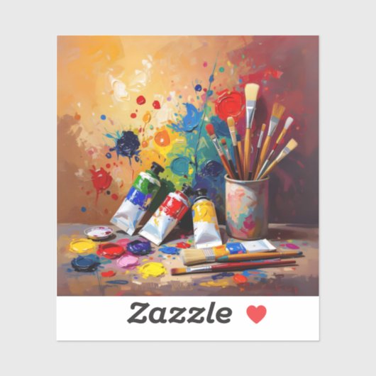 The Tools Of Imagination - Square Vinyl Aufkleber (Blatt)