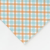 The top image shows a towel with a subtle fleecedecke (Ecke)