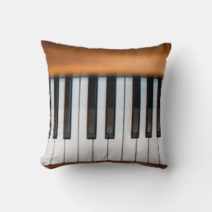 The top view of vintage key piano. abstract, antiq kissen