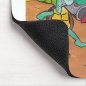 The Tortoise and The Hare Mousepad (Ecke)