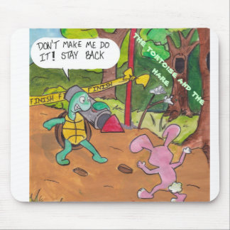 The Tortoise and The Hare Mousepad