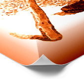 "The Tracker~Australian Aborigine" Poster (Ecke)