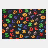 The Trader Dream Collection Kerzenchart Geschenkpapier Set (Vorderseite)