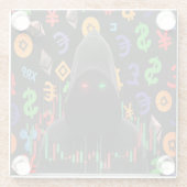 The Trader Dream Collection Kerzenchart Glasuntersetzer (Rückseite)