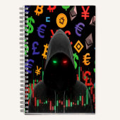 The Trader Dream Collection Kerzencharts Notizblock (Vorderseite)