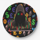 The Trader Dream Collection Kerzencharts Pappteller (Vorderseite)