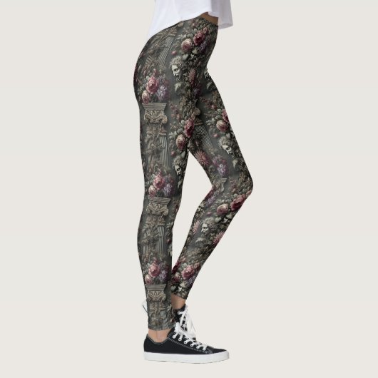 The Tragedy Chorus - Gothic Viktorianisch Leggings (Rechts)