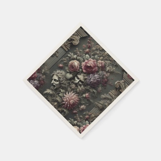 The Tragedy Chorus - Gotisches Viktorianisches Des Serviette (Ecke)