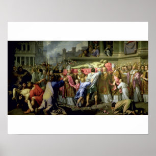 The Translation of the Bodies of SS. Gervase and P Poster