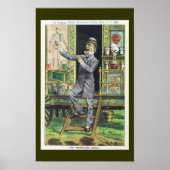 "The Traveling Quack" Schlangenöl-Verkäufer Poster (Vorne)