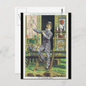 "The Traveling Quack" Schlangenöl-Verkäufer Postkarte (Vorne/Hinten)