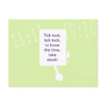 The Treasure Hunt Game - Clue #1 - Uhr