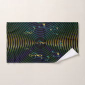 The Treble Clef: Music Bath Towel Set (Handtuch)
