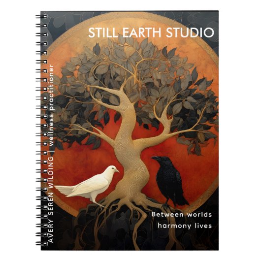 The Tree Between Worlds | Tree of Life Designs Notizblock (Vorderseite)