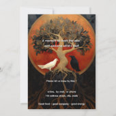 The Tree Between Worlds | Tree of Life R&B Einladung (Rückseite)