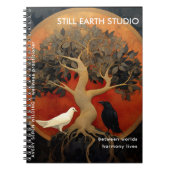 The Tree Between Worlds | Tree of Life R&B Notizblock (Vorderseite)