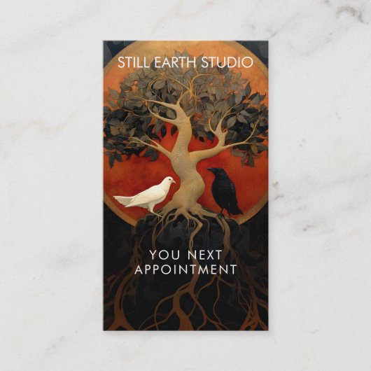 The Tree Between Worlds | Tree of Life R&B Terminkarte (Vorderseite)