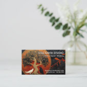 The Tree Between Worlds | Tree of Life R&B Visitenkarte (Stehend Vorderseite)