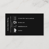 The Tree Between Worlds | Tree of Life R&B Visitenkarte (Rückseite)