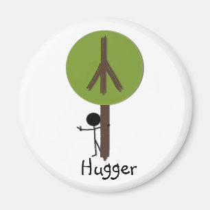 The Tree Hugger Kreationen Magnet