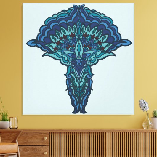 The Tree of Giving Leinwanddruck (Insitu (Wohnzimmer))