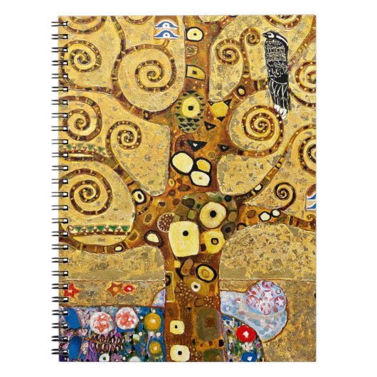 “ The Tree of Life ” , Gustav Klimt Notizblock (Vorderseite)