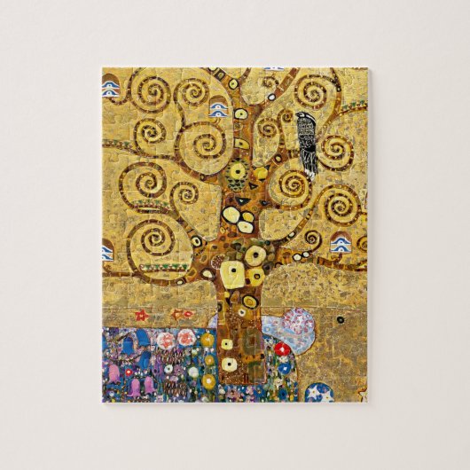 “ The Tree of Life ” , Gustav Klimt Puzzle (Vertikal)