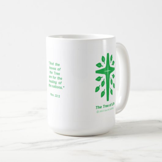 The Tree of Life Kaffeetasse (VorderseiteRechts)