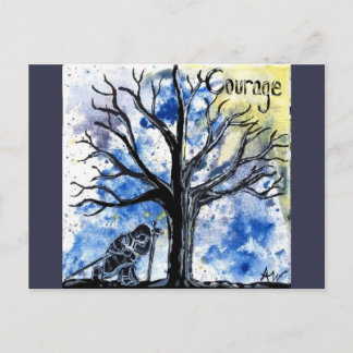 The Tree Series: Courage Postkarte
