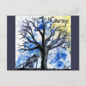 The Tree Series: Courage Postkarte (Vorderseite)