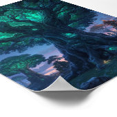 The Tree that holds magic Poster (Ecke)