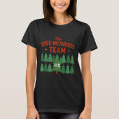 The Treemendous Team Funny Christmas Work T-Shirt (Vorderseite)